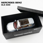 1 / 24 Benz Maybach Gls600 lydinio automobilio modelis Didelio dydžio liejamas metalinis automobilių kolekcija Namų apdaila Vaikų berniukų dovanos žaislinės transporto priemonės