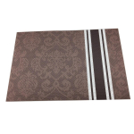 4vnt Virtuvės valgomojo kilimėlių rinkinys PVC kilimėliai Neslystantys stalo kilimėliai Retro Luxury Court Style kar&scaron;čiui atsparūs stalo dekoratyviniai kilimėliai