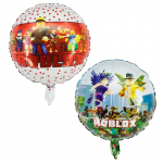 Roblox 18 colių apvalios folijos baliono charakterio balionas gimtadienio &scaron;ventės balionas design 1