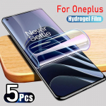 5 vnt. hidrogelio plėvelė, skirta OnePlus 10T 11 9RT 10R 10 Pro ekrano apsauga, skirta One Plus ACE Pro 8 8T 7T Nord 2T CE 2 Lite 5G gelio plėvelė For OnePlus 10 Pro gryna