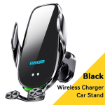 Essager Qi 15W belaidžio įkroviklio automobilinio telefono laikiklis automobiliniame oro angos laikiklis skirtas iPhone 14 13 12 X Pro Max Xiaomi Huawei greitas įkrovimas