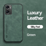 KEYSION prabangus odinis dėklas, skirtas OPPO A17 A17K A57 A77 A57S A77S 4G Silikoninis smūgiams atsparus telefono dangtelis, skirtas OPPO Reno8 T 4G 5G for OPPO A17 mėlyna