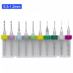10 vnt / rinkinys 0,1&ndash;1,2 mm kietojo lydinio PCB spausdinimo plok&scaron;tės karbido mikrogręžtuvas 0.3-1.2mm