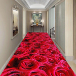 3D koridoriaus ilgio bėgiai Grindų kilimėliai Prabangūs kilimėliai Svetainės apdaila Namų kilimai miegamojo vilai Įėjimo salės bėgikas W60*H100CM