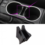 Centrinės konsolės puodelio laikiklio įdėklų skirstytuvo komplektas juodas Toyota Corolla 2014-2018 m.