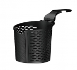 Automobilio puodelio laikiklis Daugiafunkcis pakabinamas gėrimų butelių laikiklis Auto sunkvežimio galinės sėdynės laikymo butelių laikiklio stovas juoda