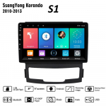 Belaidis Android automobilinis radijas Carplay skirtas SsangYong Korando Actyon 2010-2013 Multimedijos vaizdo grotuvas GPS navigacija WIFI 2+32GB 1+16GB