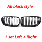 Automobilio ABS Priekinio Buferio Radiatoriaus Grotelės BMW 3 Serijos E90 Sedanui E91 Touring 4 Durų LCi 2009 2010-2012 Automobilis All Black