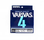 Varivas P.E valas Varivas 4 X4 Mėlynas 200m P.E 0.8 Maks. 15lb (0601) mėlyna