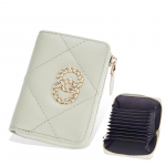 &bdquo;Baellerry&ldquo; moterims, madinga užtrauktuku kortelių laikiklis Piniginė Dirbtinės odos trumpos piniginės Klasikinės monetų piniginės GZW 11.5*9*2.7cm raudona