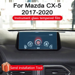 8 colių, skirtas Mazda CX-5 CX5 MK2 2017~ Navigacijos grūdinto stiklo apsauginės plėvelės lipdukas Apsauginis GPS automobilio priedai