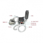 600 ml ne&scaron;iojamųjų dantų turbinų darbo 3 krypčių &scaron;virk&scaron;tas su 4 skylučių oro valdymo kojiniu jungikliu burnos irrigatoriaus dantų balinimo įrankių rinkinys