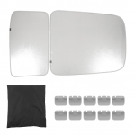 for Tesla Model 3 Upgraded Sunshade Car Sunroof Shade Heat Insulation UV Protection one-piece Accessories with Storage