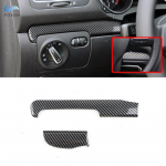 Automobilių priedai Anglies pluo&scaron;to ra&scaron;tas Vidus Centrinė konsolė Prietaisų skydelio skydelio juostelės dangtelio apdaila, skirta VW Golf 6 MK6 GTI A