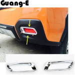 Auk&scaron;tos kokybės automobilio Styling dangtis ABS Chromas galinis rūko žibintas Apdailos rėmas Priedai su+ba+ru XV 2012 2013 2014 2015 2016 2vnt.
