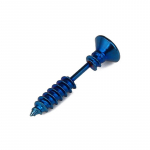 RUI RUI YU Unisex nerūdijančio plieno auskarų vėrimas į nagus, užsukami auskarai Punk Helix auskarai madingi papuo&scaron;alai