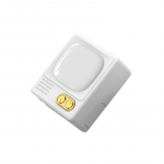 VAORLO 3 IN 1 100 W greito įkrovimo kabelis 6A tipo C teleskopinis kabelis Super Charge USB įkroviklis, skirtas Micro USB-C 8Pin balta