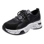 35-43 Moterų sportbačiai Platforma Leopard Print Snake Print Spalva Blokas Seni Batai Mada Laisvalaikio moteri&scaron;ki batai