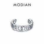 Modian 1PC Rainbow Ear Cuff 925 Sterling Silver Fashion Unikalus apskritimas, mažytis segtukas auskarai moterims, mergaičių puikūs papuo&scaron;alų priedai K