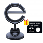 &bdquo;Fonken&ldquo; magnetinio automobilio telefono laikiklio stovas &bdquo;Magsafe&ldquo; atrama automobilyje, skirta &bdquo;iPhone 13 14 15 Pro Max&ldquo; magnetiniam automobilio oro ventiliacijos spaustuko mobiliojo telefono laikikliui juoda