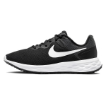 Nike Revolution 6 Next Nature Juodi Balti Moteri&scaron;ki Sportbačiai Tamsiai Dūminiai Pilki Vėsiai Pilki DC3729-003 36