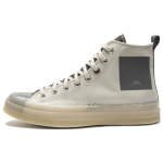 A-Cold-Wall* x Converse Chuck 70 High Silver Birch Unisex Kedai Baltas Asfaltas Plieno Pilkumo A02276C 35