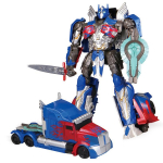Vaikų transformacijos robotas automobilis Optimus Primes KO Diecast Alloy veiksmo figūra Robotas žaislas Dovana