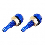 2vnt aliuminio lydinio automobilio priekinio priekinio stiklo valytuvo pur&scaron;kimo vandens antgalis juoda