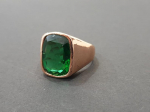 Žalias &bdquo;Hydro&ldquo; brangakmenių žiedas, solidus 925 sterlingų sidabro žiedas, &bdquo;Boho&ldquo; papuo&scaron;alai, parei&scaron;kimo žiedas, jubiliejaus žiedas, rožinio aukso žiedas, vyri&scaron;ki papuo&scaron;alai 10