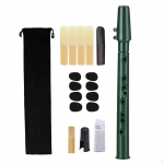 Compact Saxophone for Beginners and Professionals - Easy to Play Woodwind Instrument balta