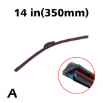 Universalūs Automobilio Valytuvai Berėmiai Berėmiai Automobilio Priedai Mink&scaron;ti Valytuvai Priekinio Stiklo Juostelė W S2Z4 350mm-14 inch