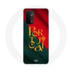 Coque Oppo A54 5G portugal drapeau geltona