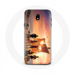 Coque pour Samsung Galaxy J3 2017 One Piece Affiche Equipages Saison 1