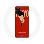 Coque Samsung Galaxy A41 La casa de papel Tokyo Fanart logo