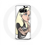 Coque pour Samsung Galaxy S8 Alice Princesse tatou&eacute;e