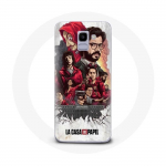 Coque pour Samsung Galaxy J6 2018 La Casa De Papel affiche art