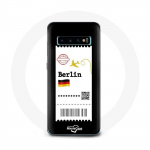 Coque pour Samsung Galaxy S10 Billet d'avion Berlin