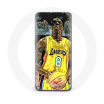 Coque pour samsung galaxy A5 2017 Kobe Bryant Dunk lakers 8 NBA Noir