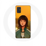 Coque pour samsung galaxy A71 Squid Game Ji Yeong Num&eacute;ro 240