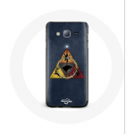 Coque pour Samsung Galaxy A3 Game of Thrones Saison 8 Le Tr&ocirc;ne de Fer Triangle Logo Baratheon Lannis