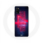 Dėklas Oppo A16 su Stranger Things logotipu Skaidrus 4 sezonas Anonsas 2022