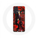Coque pour Samsung Galaxy A13 4G / A13 4G Lite Itachi Uchiwa Naruto Anime