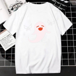 Naujas žaidimas Genshin Impact mar&scaron;kinėliai Moteri&scaron;ki Unisex Kawaii Topi Klasikiniai žaidimai Character Graphic Print Tops Harajuku Cartoon Streetwear Tee 4XL