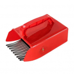 Seifas su mėlynių mentele rankena su tvirtos konstrukcijos vaisių skynimo rankena, atsparus dėvėjimuisi mėlynių rinktuvas sodui raudona