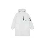 Puma Paprasta kasdieninė striukė su gobtuvu unisex vir&scaron;utiniai drabužiai, balta 625613-02 L