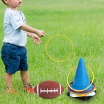 Sportiniai kūgiai Agility lauko žymekliai 4&ndash;6 metų vaikams, mėtymo žaislų rinkinys, skirtas mėtymui Basketball