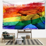 Spalvingas dūminis dviejų rankų gobelenas, pakabinamas ant sienos Bohemi&scaron;kas psichodelinis raganavimas Abstraktus hipis Tapitz bendrabučio namų dekoras 95x70CM