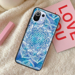 Gėlių Gyvybės Lotoso Pastelinių Auksų Dėklas POCO X4 Pro F3 M3 M4 Pro X3 Pro GT Telefonų Dėklas Xiaomi 12 11T Pro Mi 11 Lite Mi 9T (9T Pro)