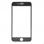 Grūdinto stiklo ekrano apsauga nuo įbrėžimų, 3D lenktas stiklas, skirtas iPhone 7 juodas