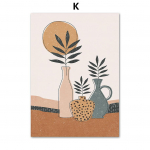 Kalnų Saulės &Scaron;viesa Vaivoryk&scaron;tės Lapai Abstraktūs Plakatai Spaudiniai Drobės Tapyba Skandinavi&scaron;kas Sienų Menas Paveikslai Svetainei Namų Dekorui 21X30cm No Frame